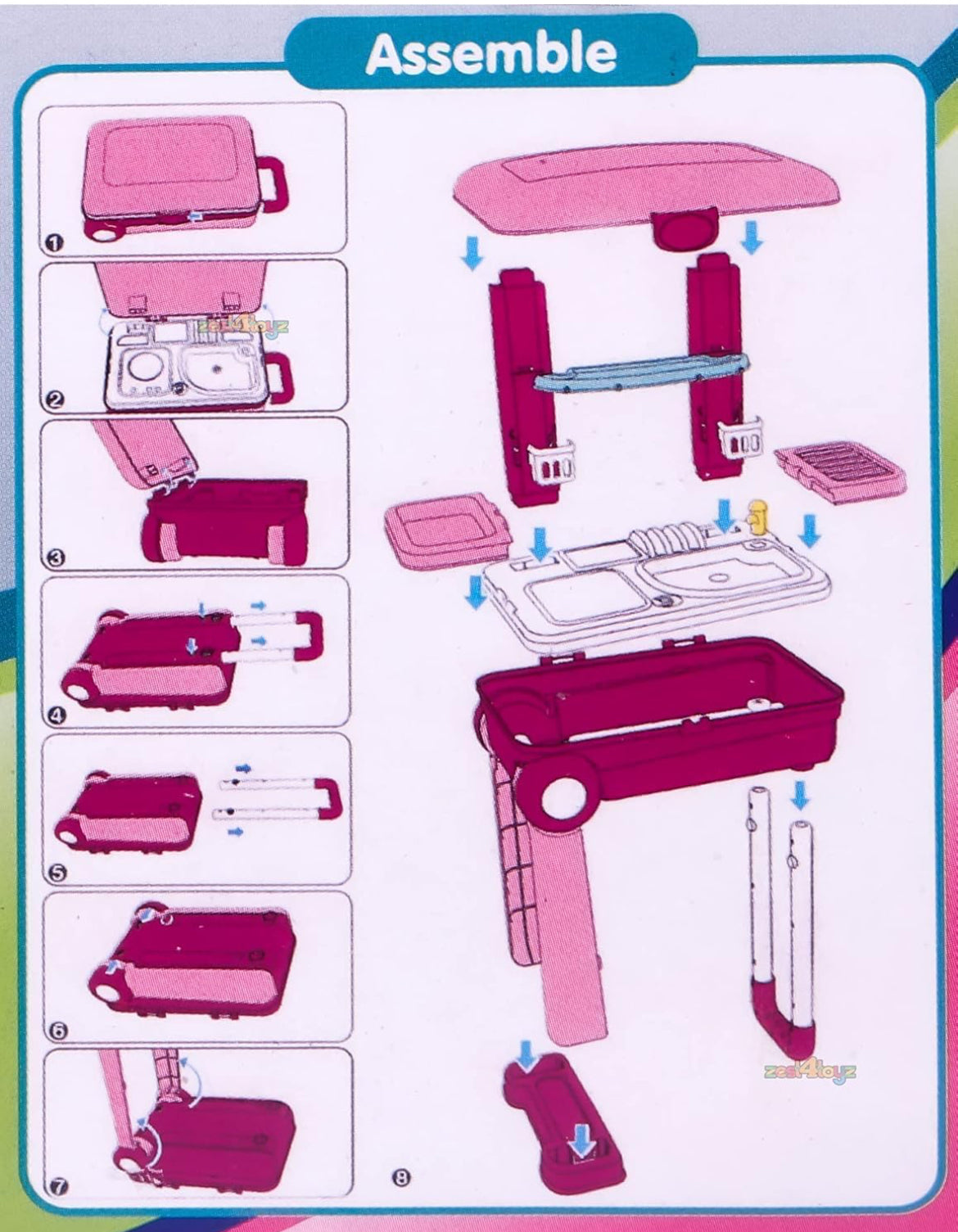 Trolley Kitchen Set
