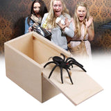 Prank Spider Wooden Scare Box Trick Play