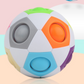 High Elasticity And Fall Resistance Puzzle Rainbow Ball Toy