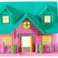 Small Doll House Play Set for Girls (Pink)