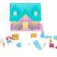 Small Doll House Play Set for Girls (Pink)